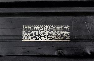 2D Code auf nicht vulkanisiertem Gummi - REA JET RPS 2D Code auf nicht vulkanisiertem Gummi - REA JET RPS