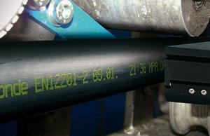 Kunststoffrohr in Extrusionsanlage - REA JET SC Kunststoffrohr in Extrusionsanlage - REA JET SC