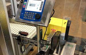 Kennzeichnung von Umverpackungen mit Piezo Tintenstrahldrucker - REA JET GK 2.0 Kennzeichnung von Umverpackungen mit Piezo Tintenstrahldrucker - REA JET GK 2.0