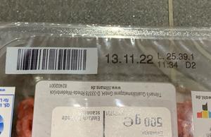 Nass-in-Nass-Druck von 1D Codes auf Lebensmittelverpackungen - REA JET HR Nass-in-Nass-Druck von 1D Codes auf Lebensmittelverpackungen - REA JET HR