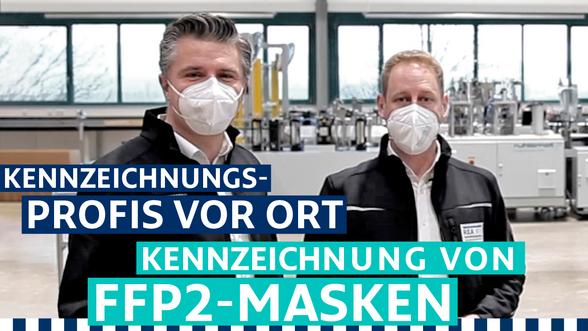 Kennzeichnungsprofis vor Ort | EP 04 | FFP2 Masken kennzeichnen