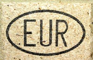 Palettenkennzeichnung für EUR Logo Palettenkennzeichnung für EUR Logo