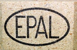 Palettenkennzeichnung für EPAL Logo Palettenkennzeichnung für EPAL Logo