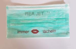 Atemschutzmasken mit REA JET HR gekennzeichnet Atemschutzmasken mit REA JET HR gekennzeichnet