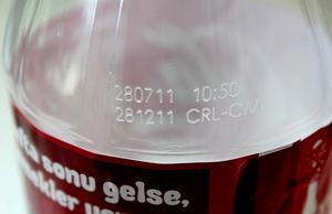 Kennzeichnung von PET Flaschen - REA JET CL Kennzeichnung von PET Flaschen - REA JET CL
